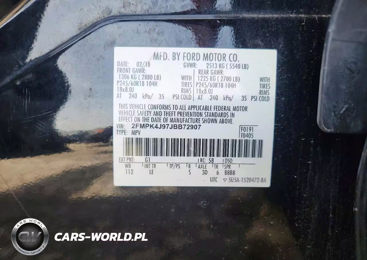 2018 Ford Edge Sel VIN:2FMPK4J97JBB72907 - 13