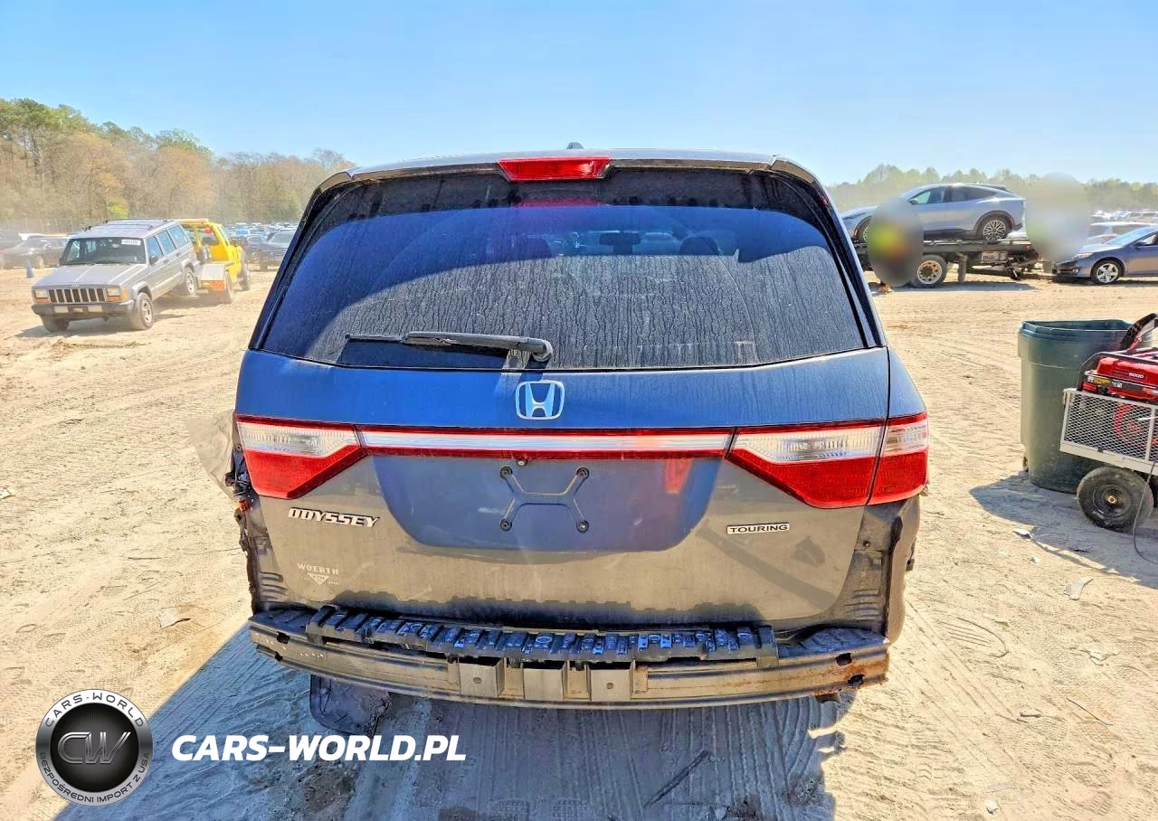 2012 Honda Odyssey Touring VIN:5FNRL5H91CB015384 - 6