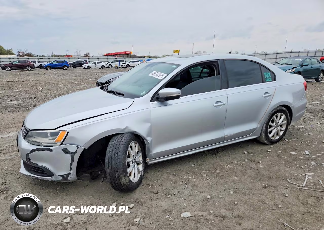 2014 Volkswagen Jetta Se VIN:3VWD07AJ6EM382389 - 1