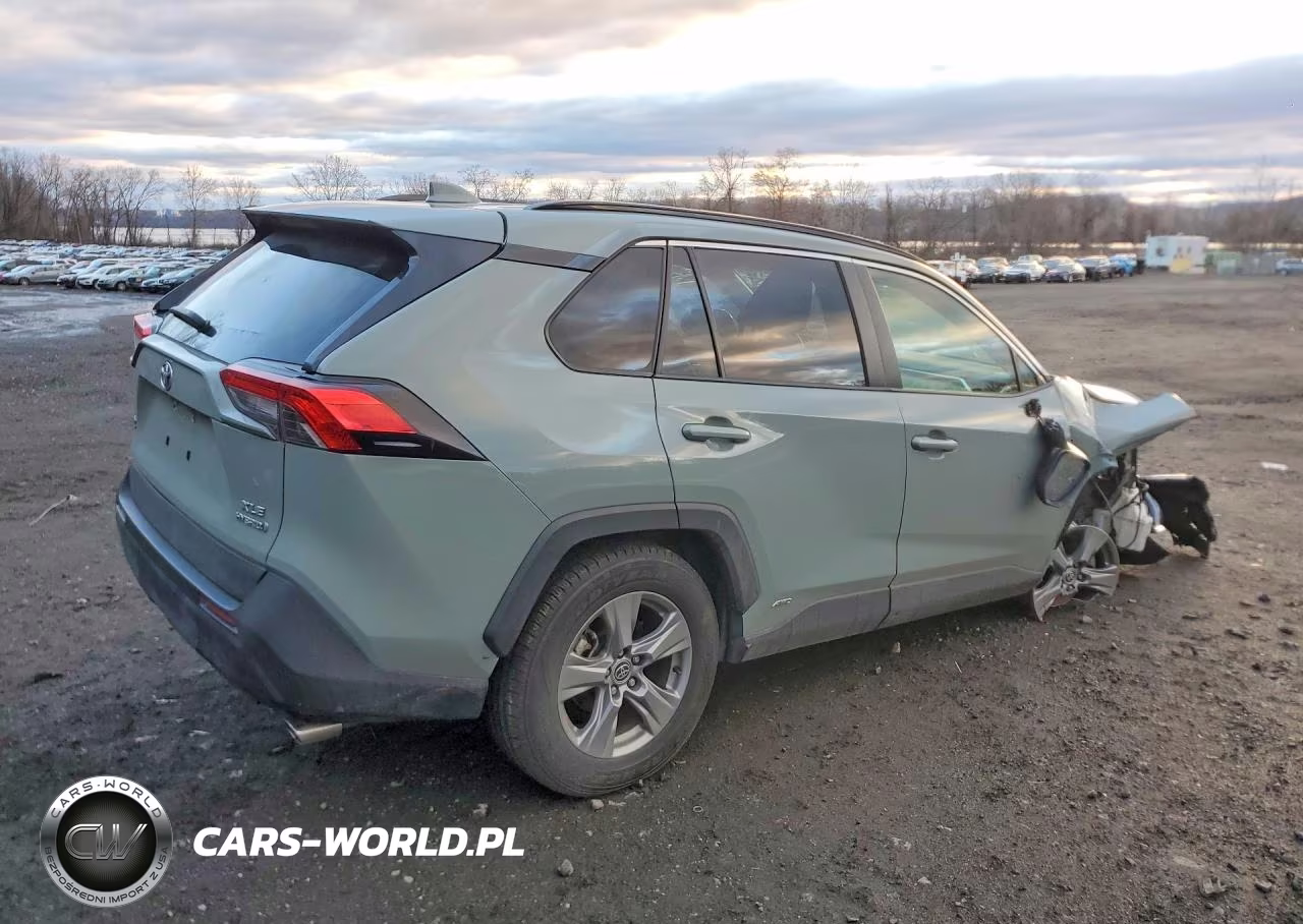 2022 Toyota Rav4 Hybrid Xle VIN:JTMRWRFV2ND159051 - 3