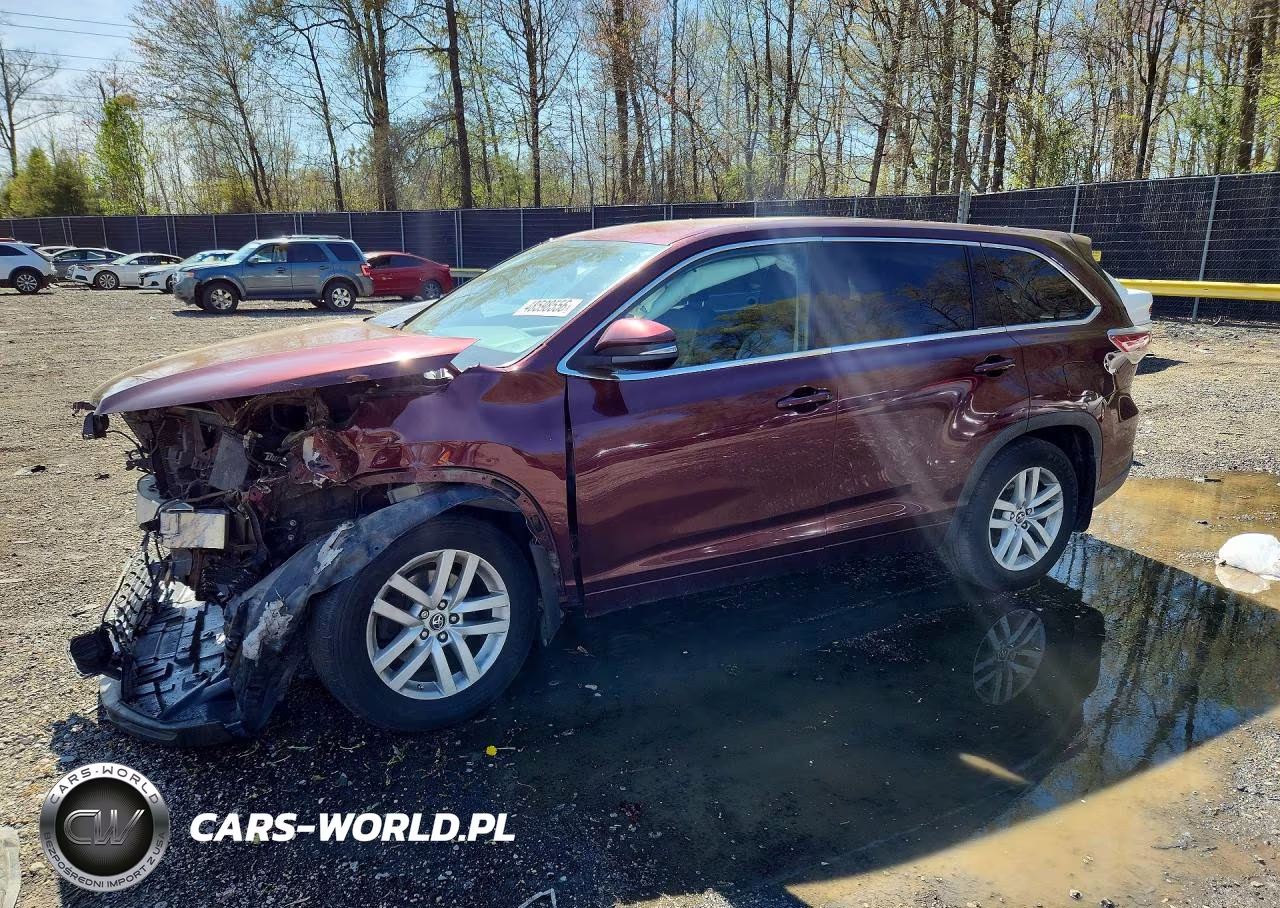 2016 Toyota Highlander Le