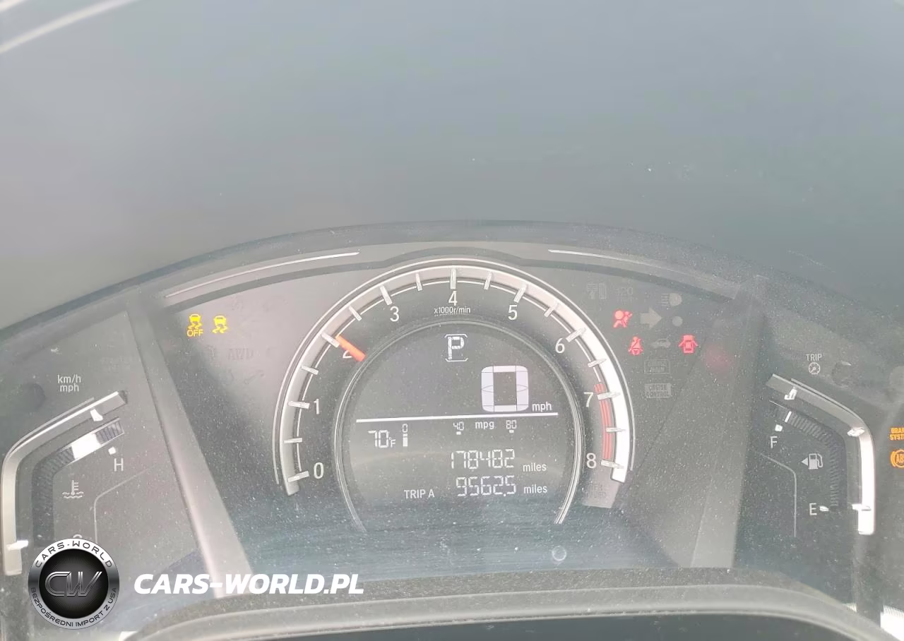 2017 Honda Cr-V Lx VIN:7FARW5H3XHE000395 - 9