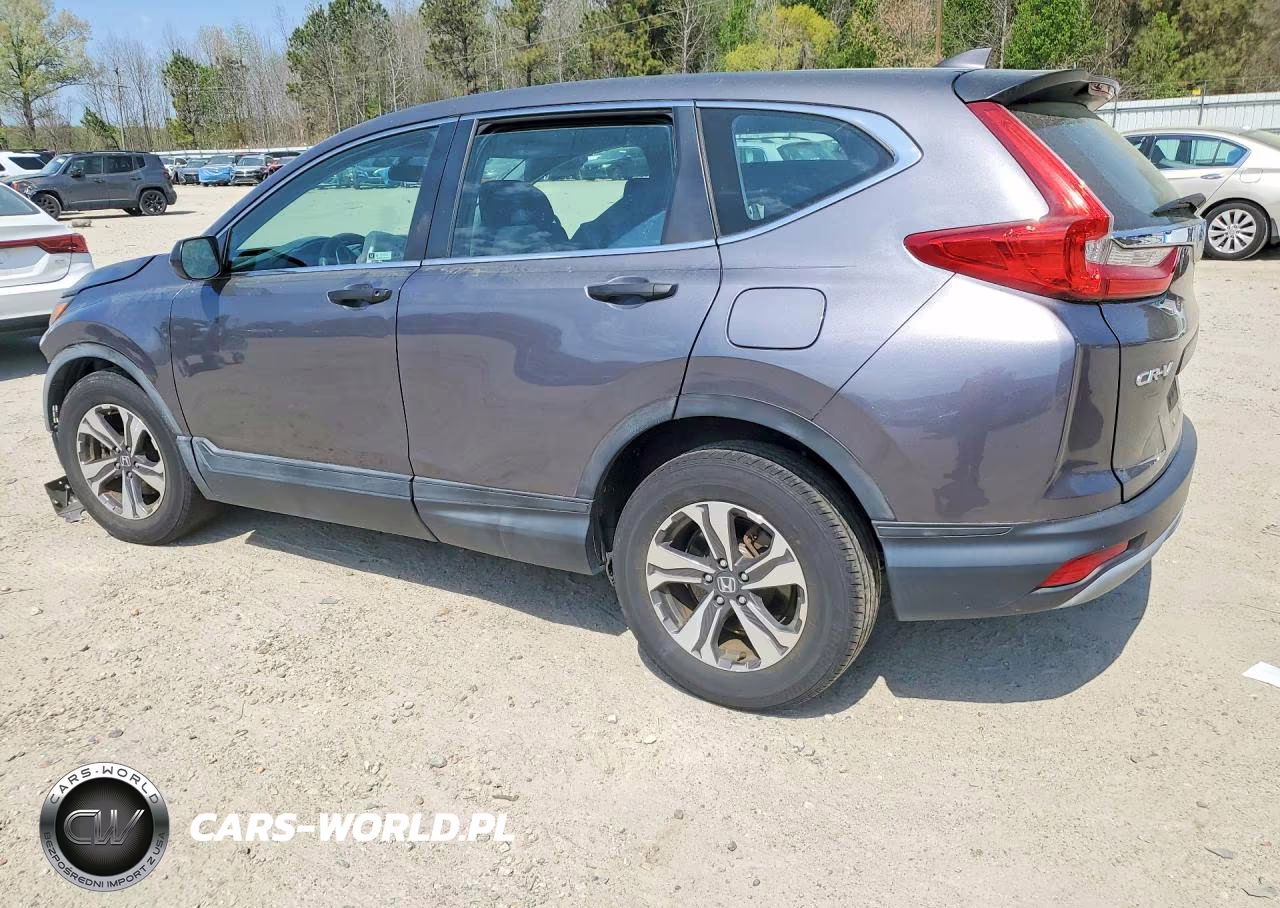 2018 Honda Cr-V Lx VIN:2HKRW6H37JH225382 - 2
