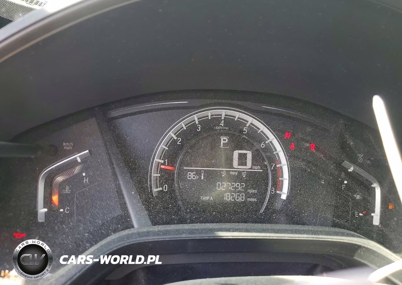 2018 Honda Cr-V Lx VIN:2HKRW6H37JH225382 - 9