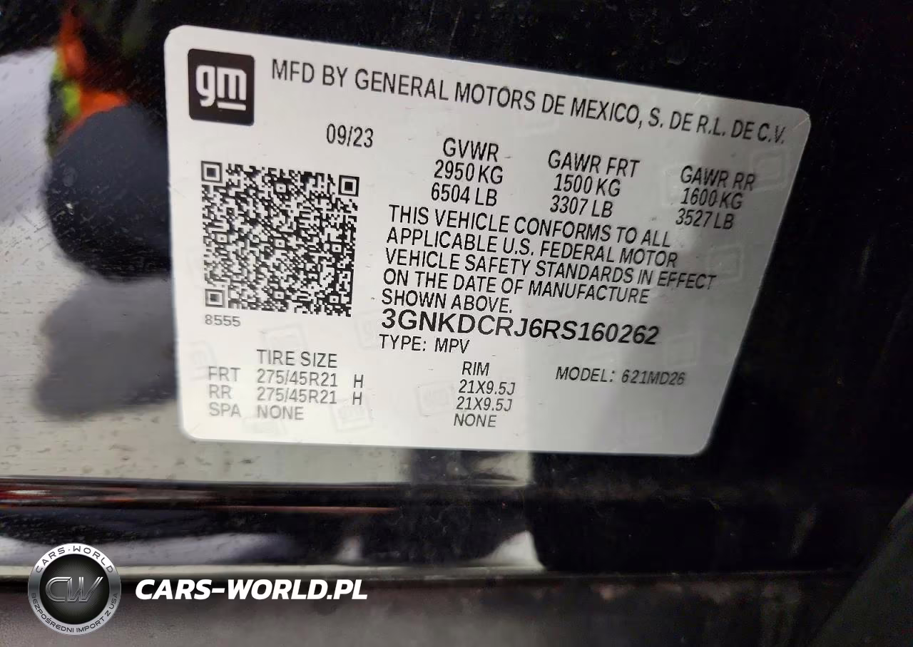 2024 Chevrolet Blazer Rs VIN:3GNKDCRJ6RS160262 - 13