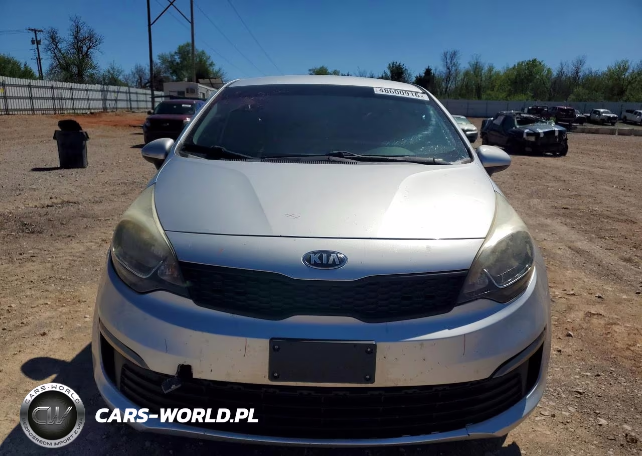 2016 Kia Rio Lx VIN:KNADM4A34G6666207 - 5