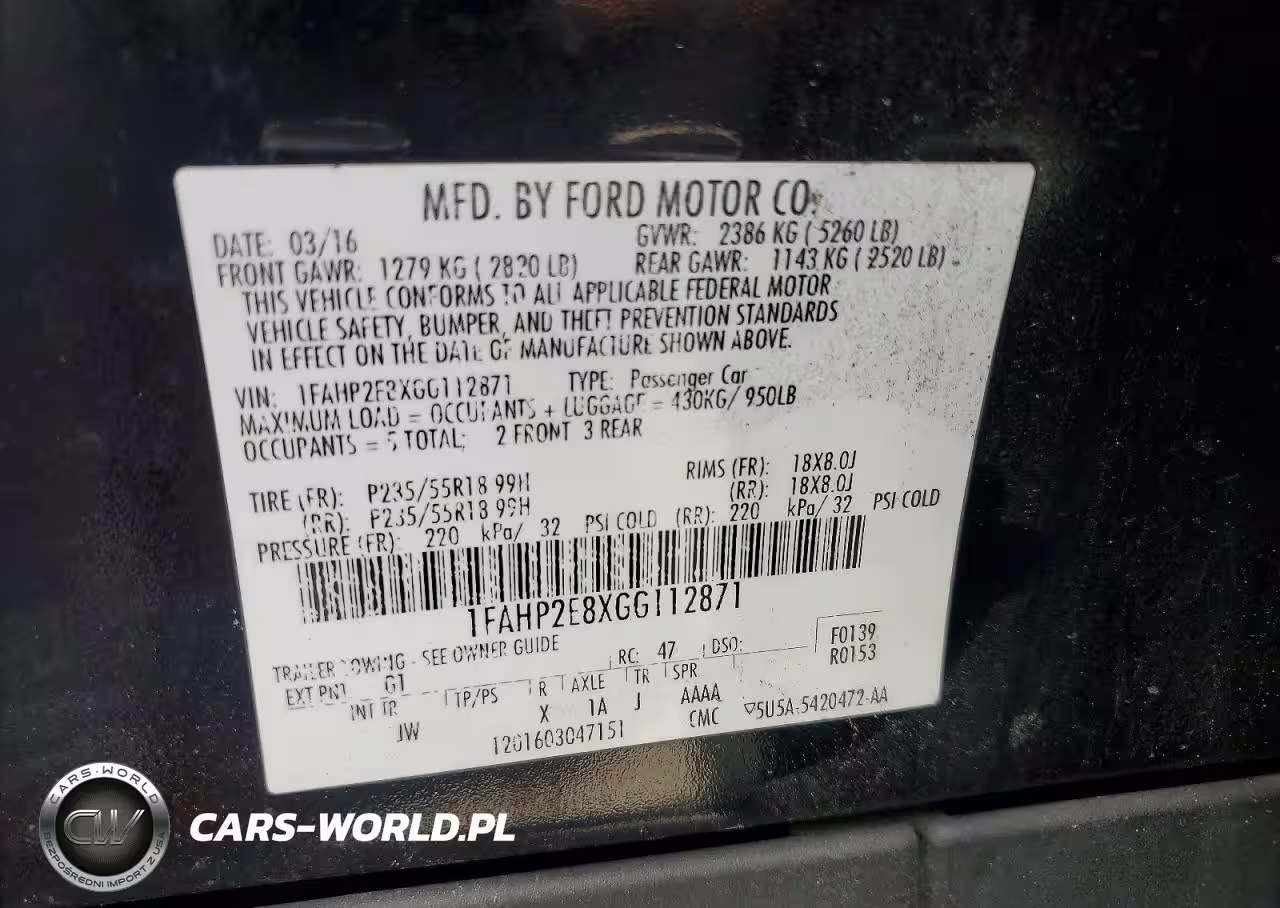 2016 Ford Taurus Sel VIN:1FAHP2E8XGG112871 - 12