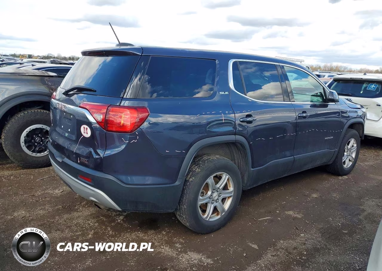 2018 GMC Acadia Sle VIN:1GKKNKLA0JZ231220 - 3
