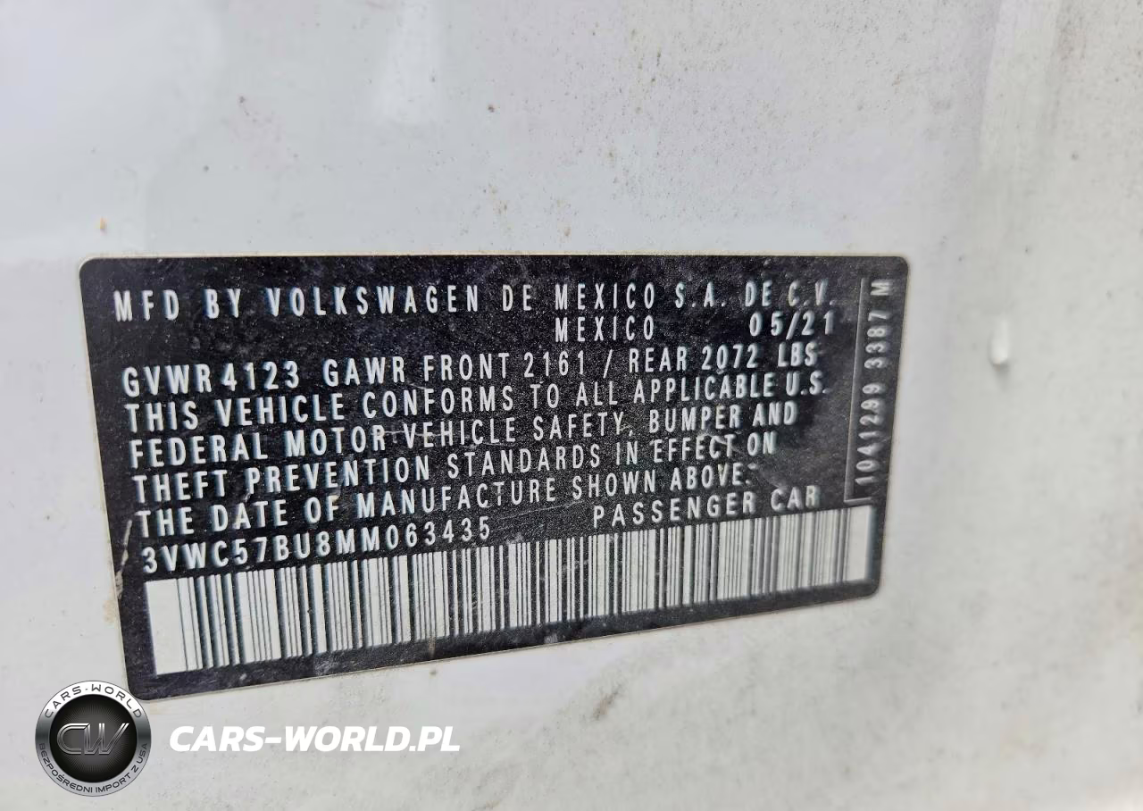 2021 Volkswagen Jetta S VIN:3VWC57BU8MM063435 - 12