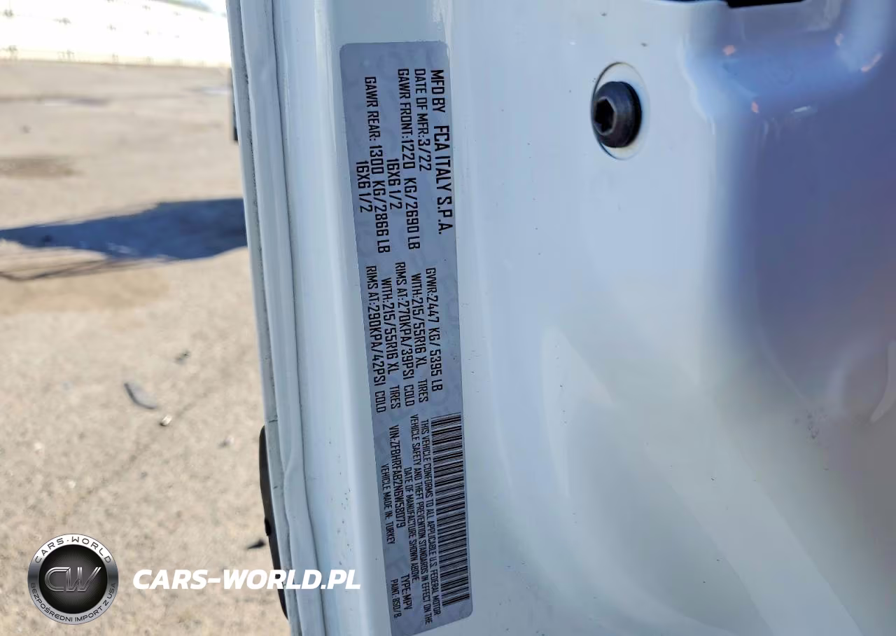 2022 Ram Promaster City Tradesman VIN:ZFBHRFAB2N6W58079 - 13