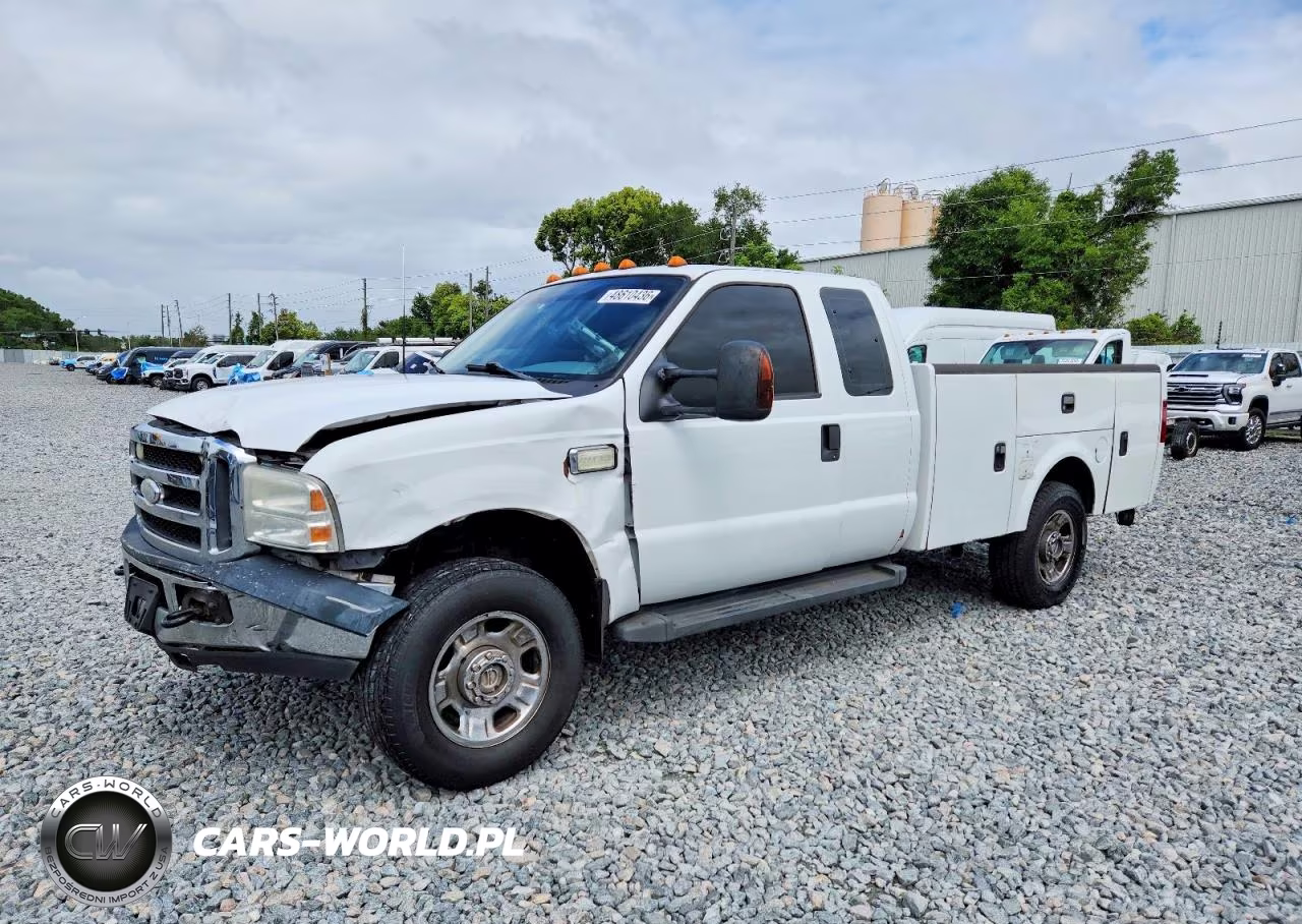 2006 Ford F350 Super Duty Utility - Service Truck VIN:1FDSX35566EB93482 - 2