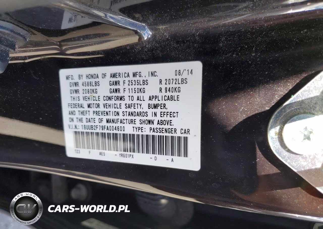 2015 Acura Tlx Advance VIN:19UUB2F79FA004600 - 12