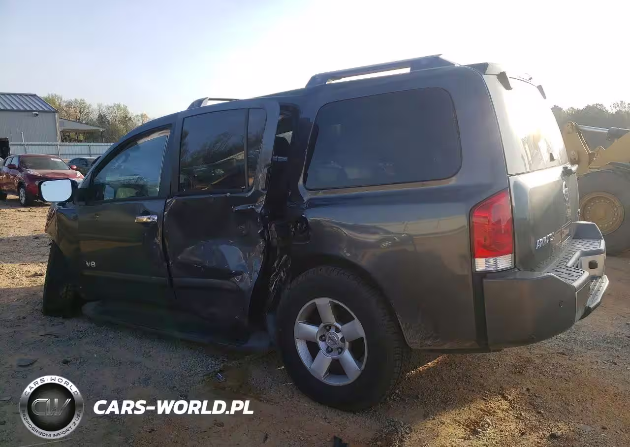 2006 Nissan Armada Se VIN:5N1AA08B56N702801 - 2