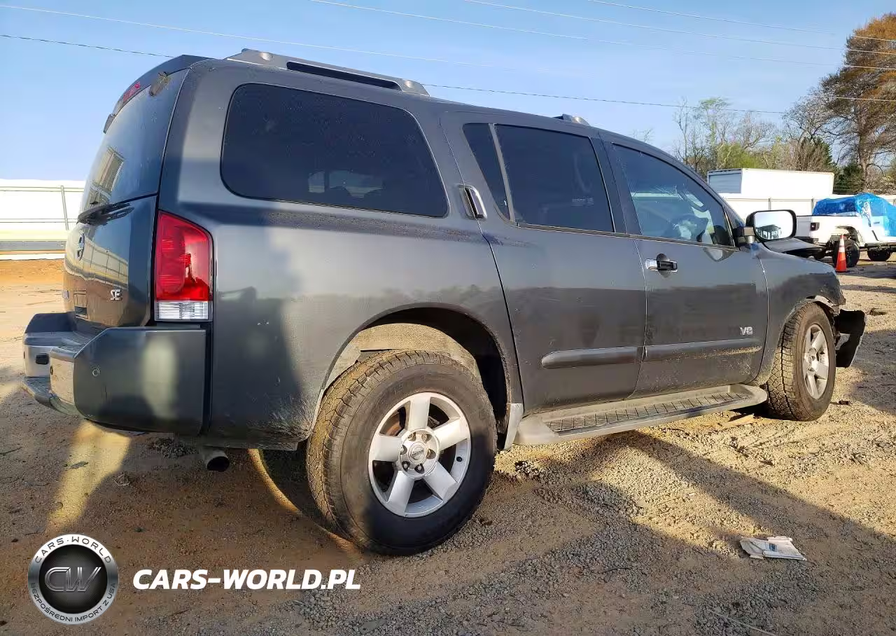 2006 Nissan Armada Se VIN:5N1AA08B56N702801 - 3
