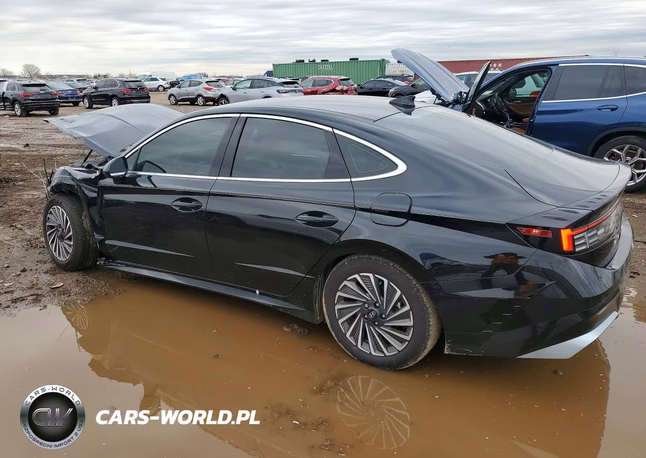 2025 Hyundai Sonata Hybrid Sel VIN:KMHL34JJ0SA111398 - 2