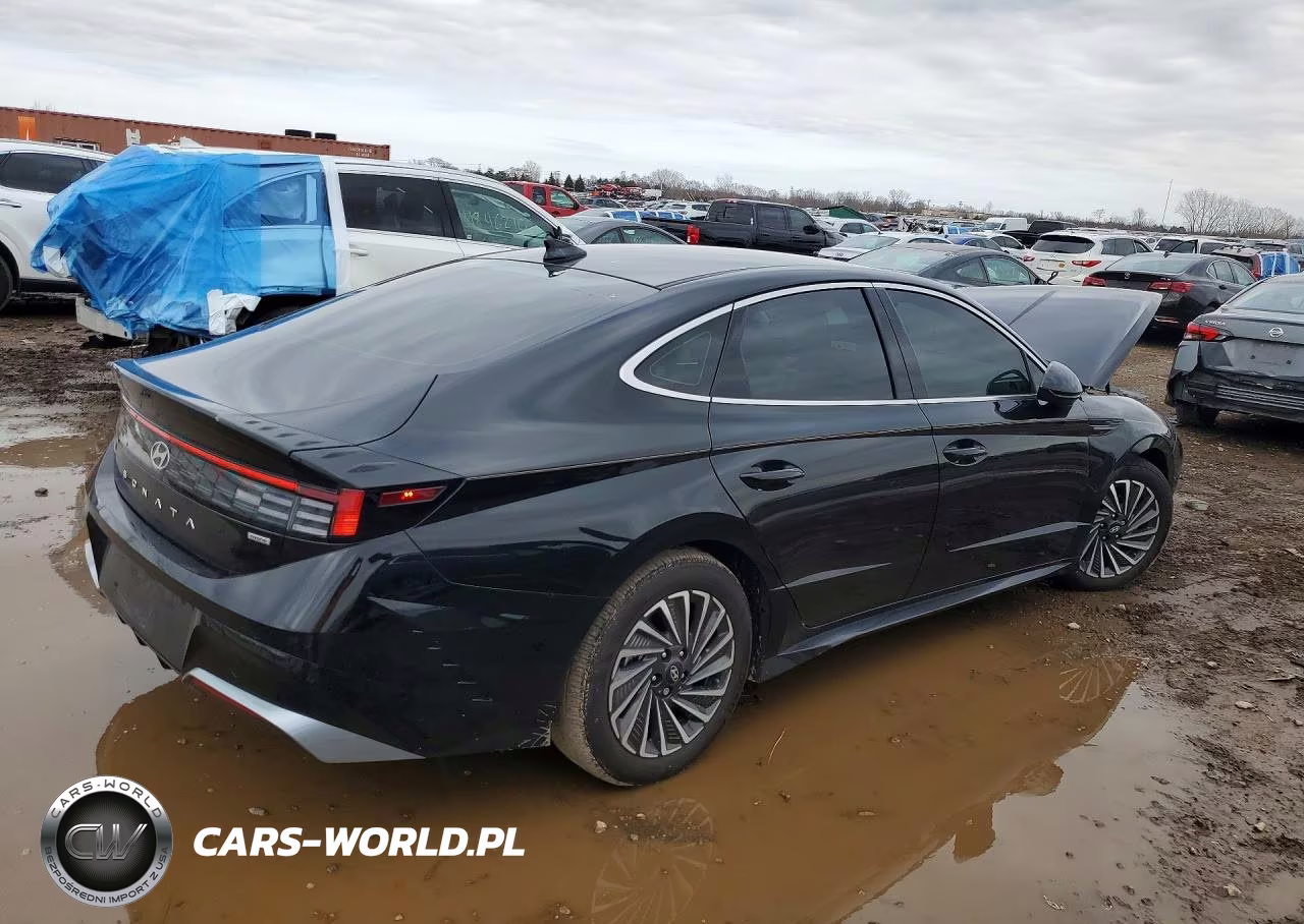 2025 Hyundai Sonata Hybrid Sel VIN:KMHL34JJ0SA111398 - 3