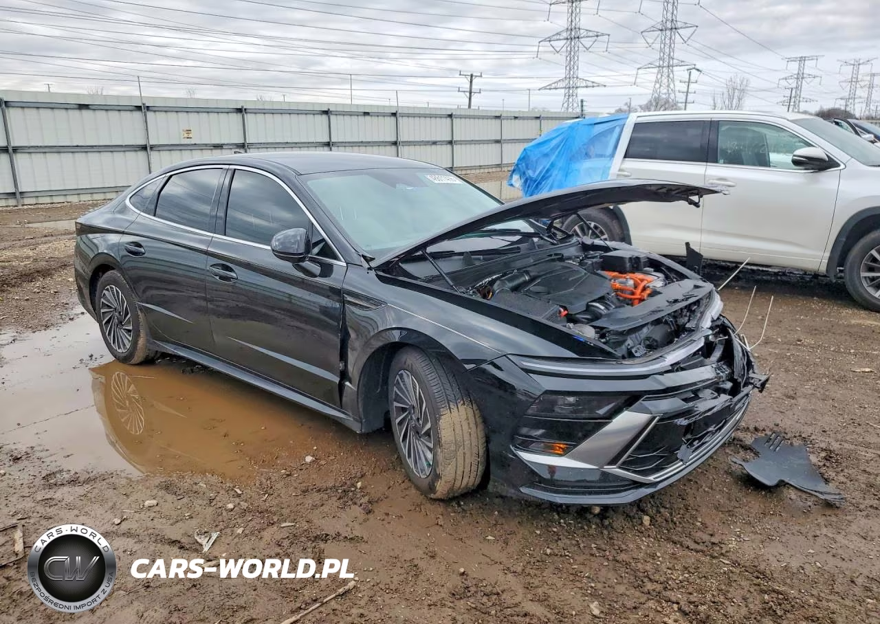 2025 Hyundai Sonata Hybrid Sel VIN:KMHL34JJ0SA111398 - 4