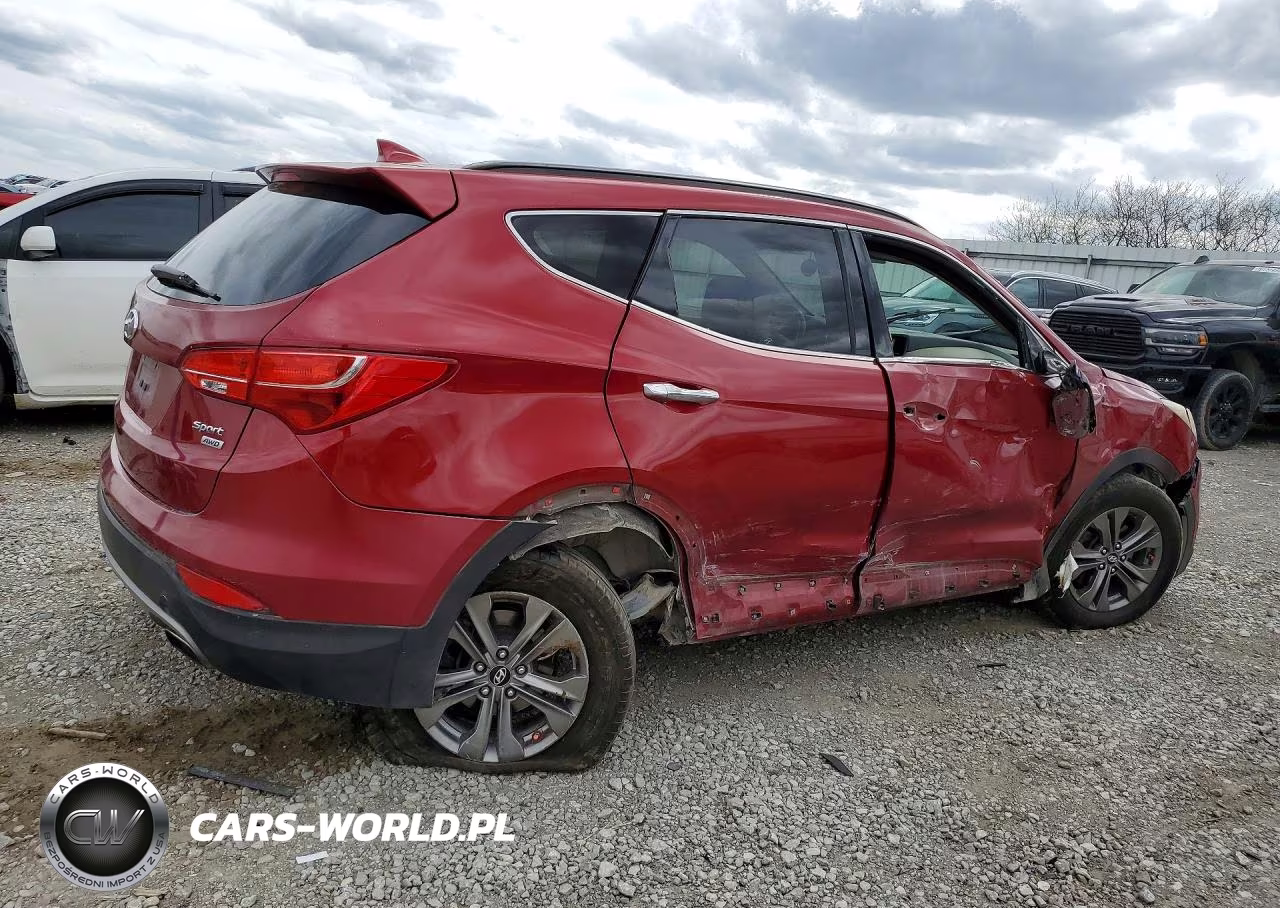 2014 Hyundai Santa Fe Sport 2.4L VIN:5XYZUDLBXEG129252 - 3