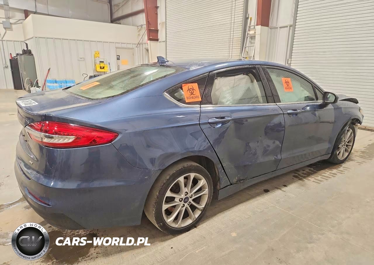 2019 Ford Fusion Se VIN:3FA6P0H73KR235055 - 3