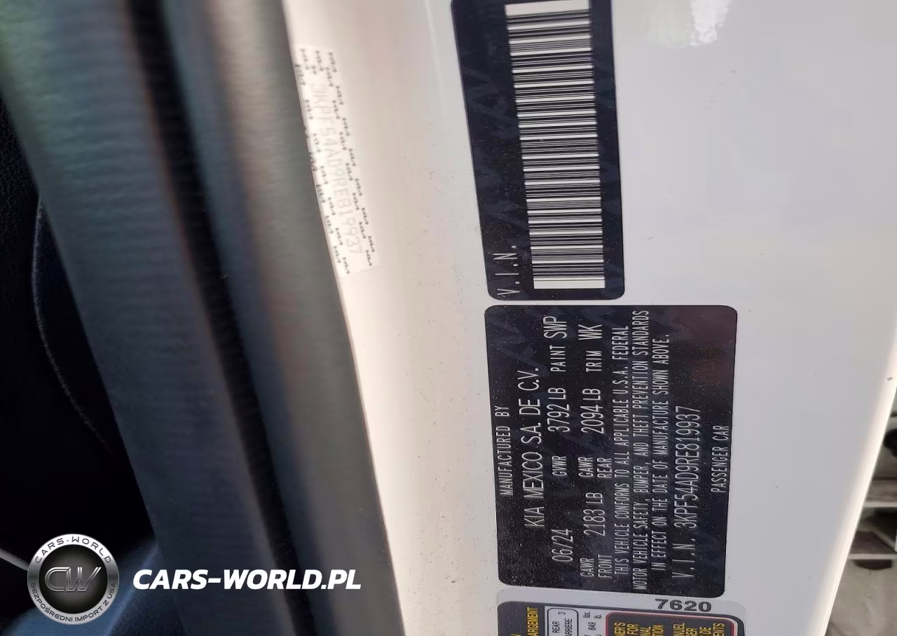 2024 Kia Forte Gt Line VIN:3KPF54AD9RE819937 - 13