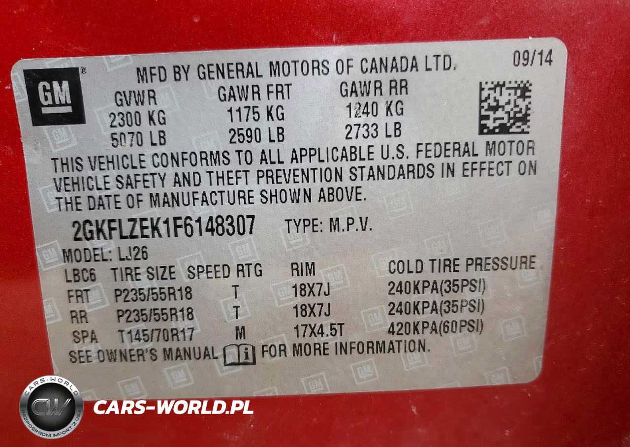 2015 GMC Terrain Denali VIN:2GKFLZEK1F6148307 - 13