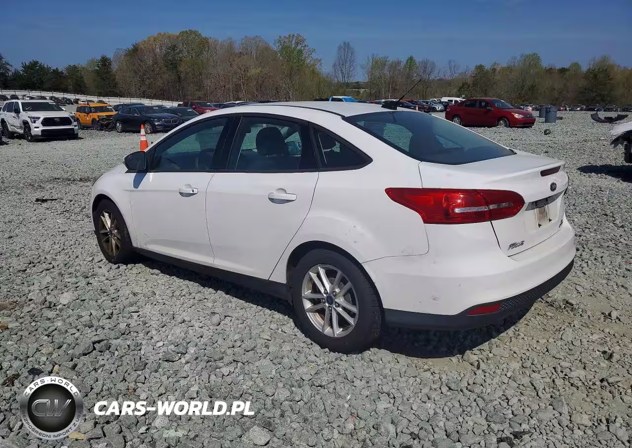 2015 Ford Focus Se VIN:1FADP3F29FL295801 - 2
