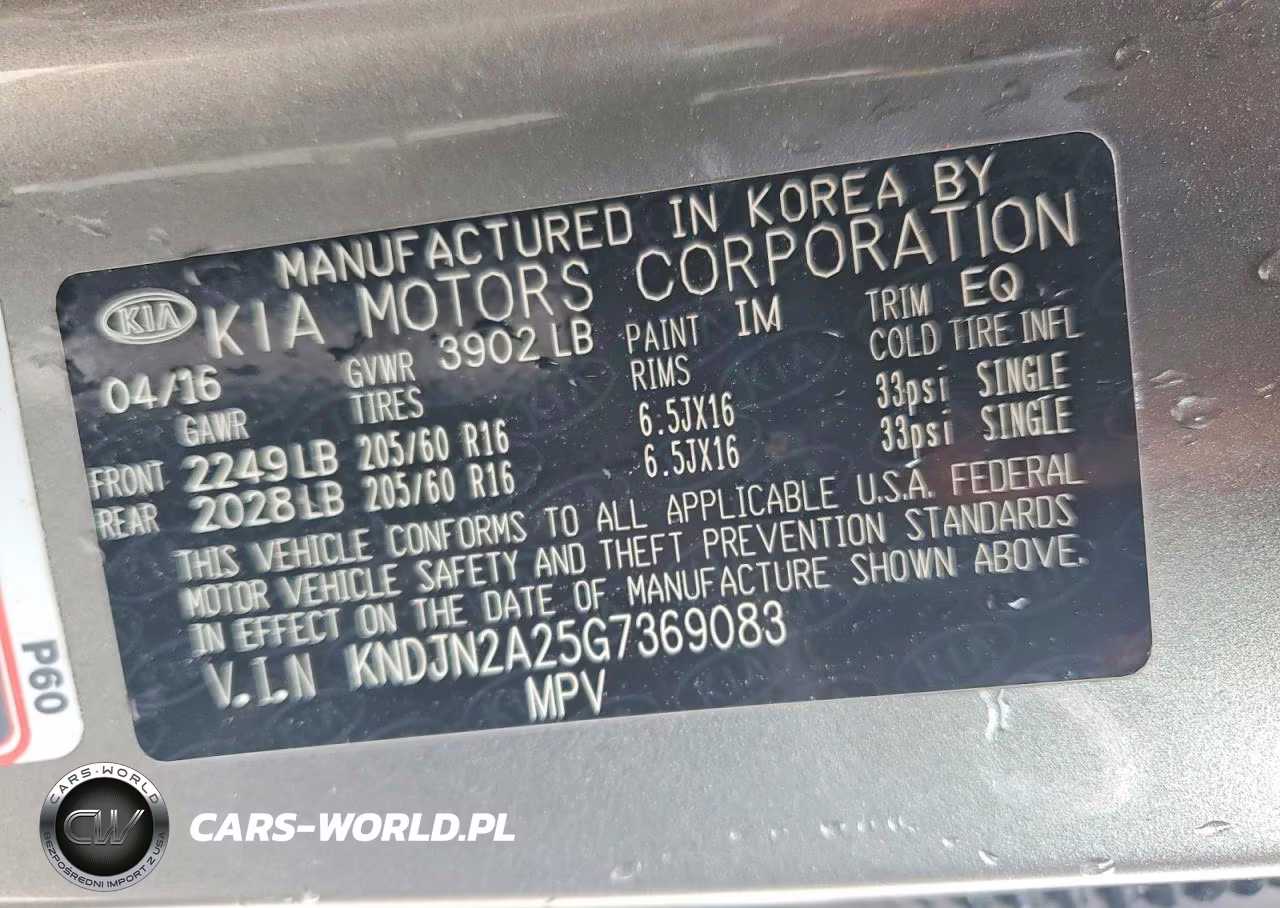 2016 Kia Soul Base VIN:KNDJN2A25G7369083 - 13