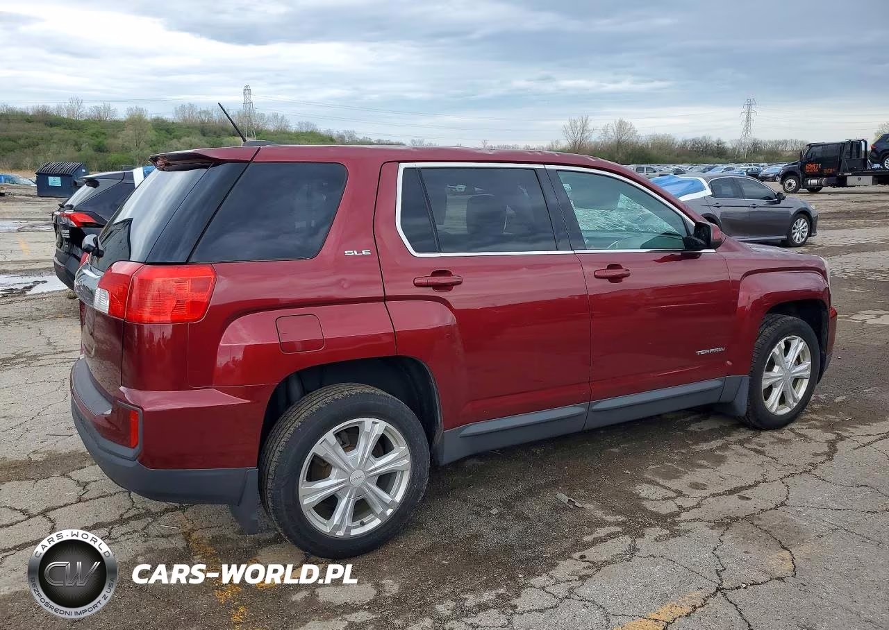 2017 GMC Terrain Sle VIN:2GKALMEK8H6250591 - 3