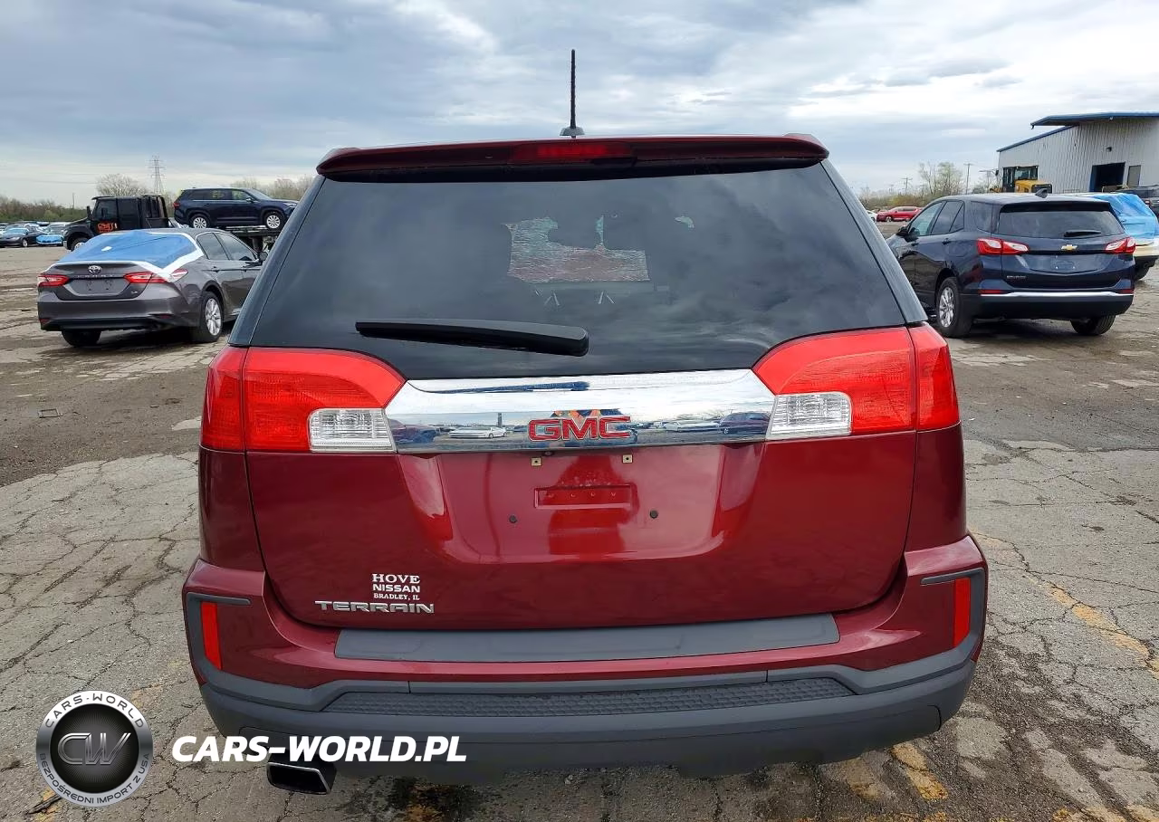 2017 GMC Terrain Sle VIN:2GKALMEK8H6250591 - 6