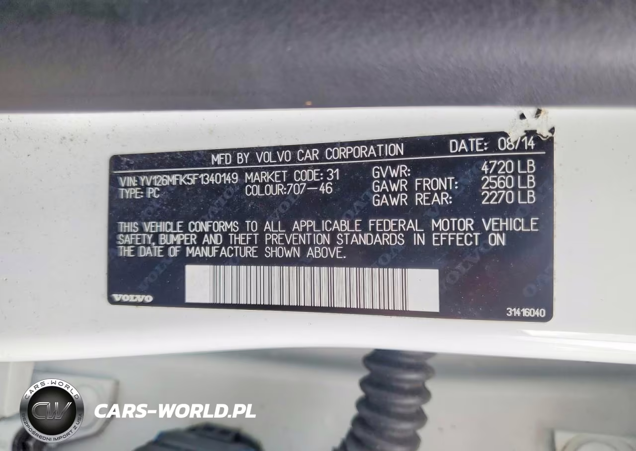 2015 Volvo S60 Premier VIN:YV126MFK5F1340149 - 12