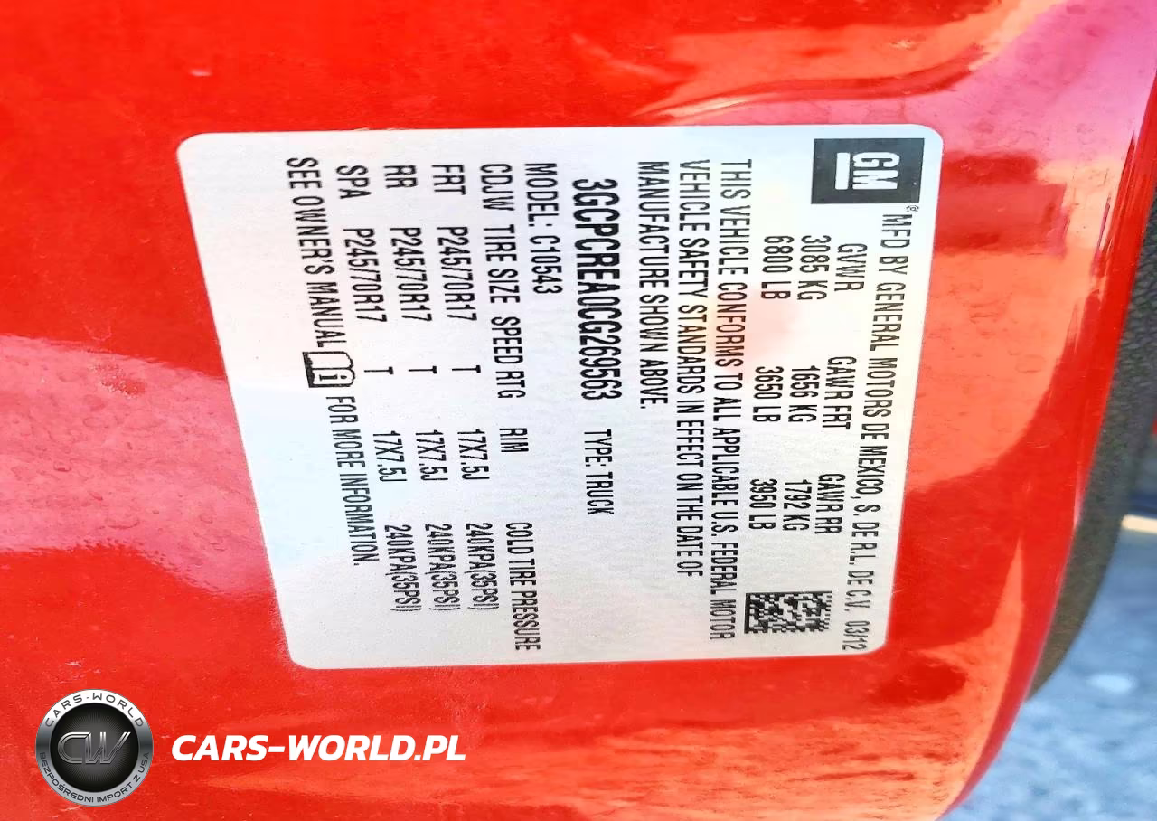 2012 Chevrolet Silverado C1500 Ls VIN:3GCPCREA0CG269563 - 12