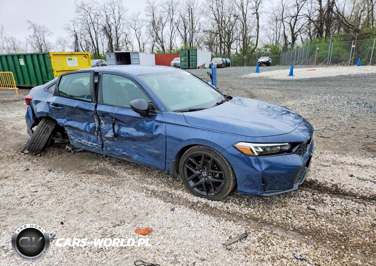2025 Honda Civic Sport VIN:2HGFE2F55SH579898 - 4
