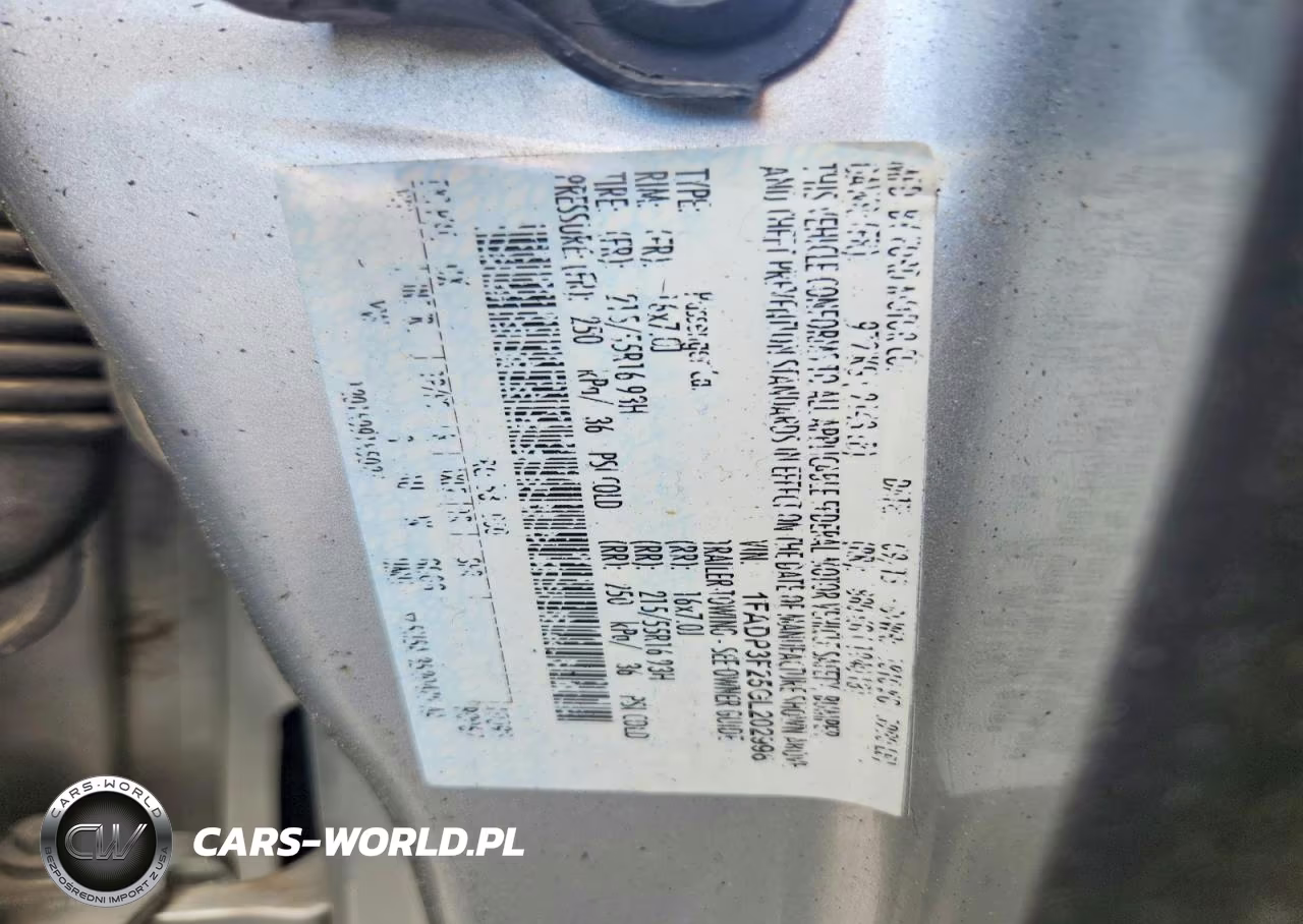 2016 Ford Focus Se VIN:1FADP3F25GL202998 - 12