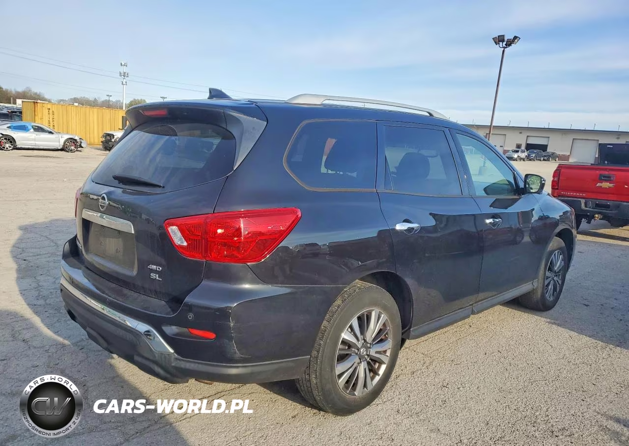 2019 Nissan Pathfinder Sl VIN:5N1DR2MM0KC607027 - 3