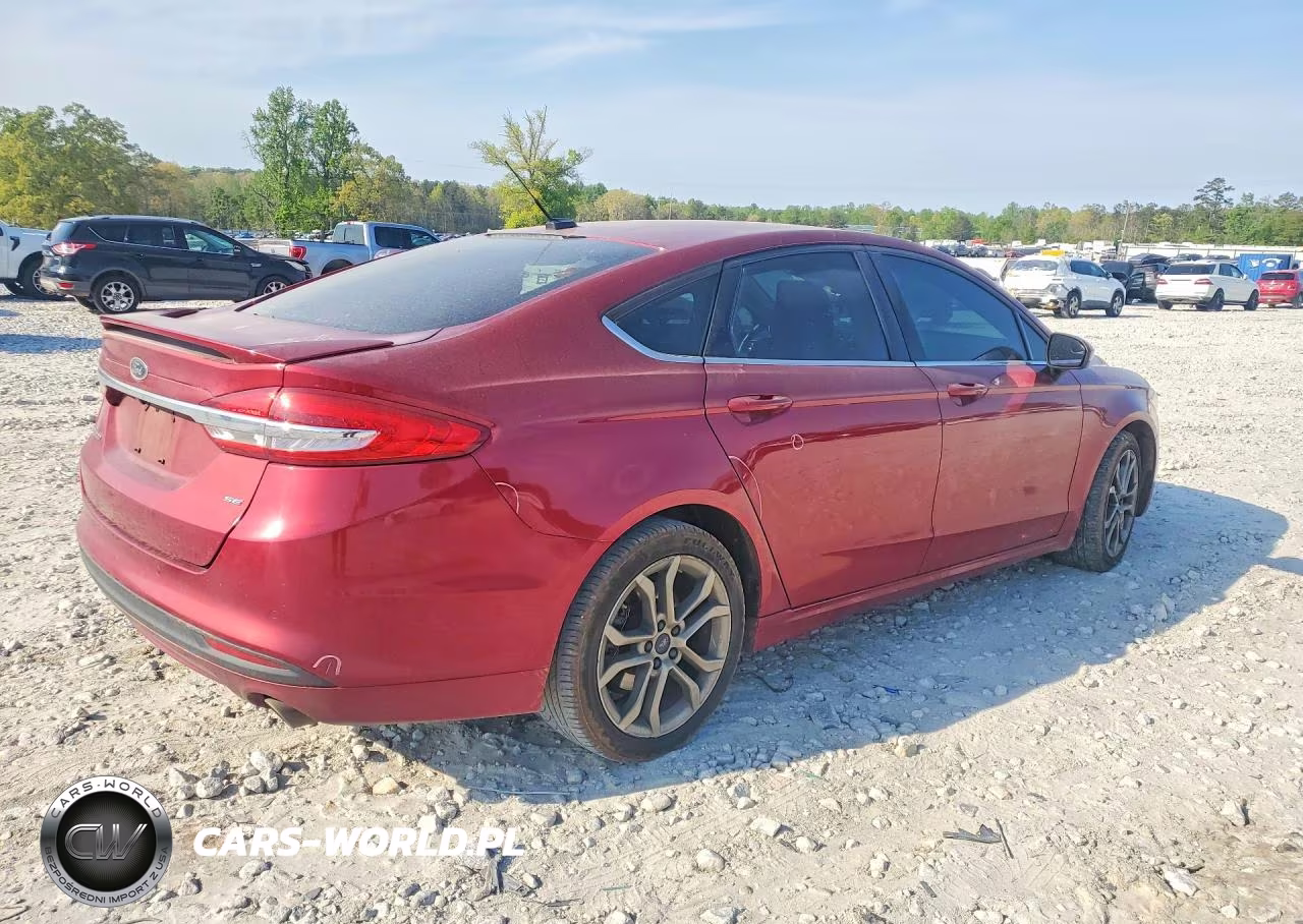 2017 Ford Fusion Se VIN:3FA6P0H75HR339913 - 3