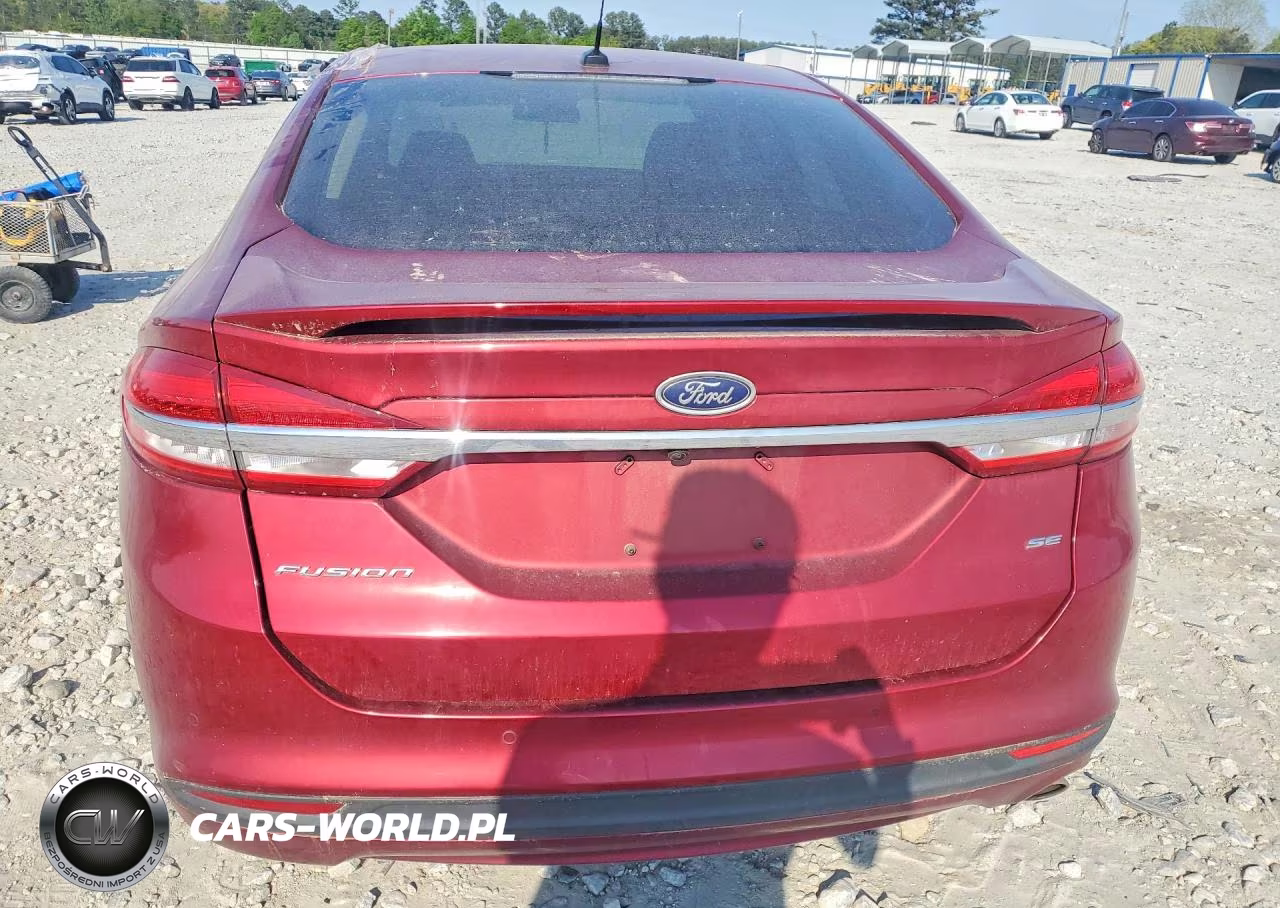 2017 Ford Fusion Se VIN:3FA6P0H75HR339913 - 6