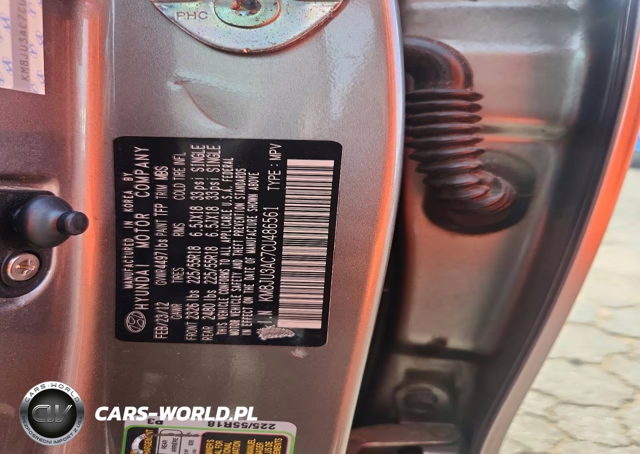 2012 Hyundai Tucson VIN:KM8JU3AC7CU486561 - 13