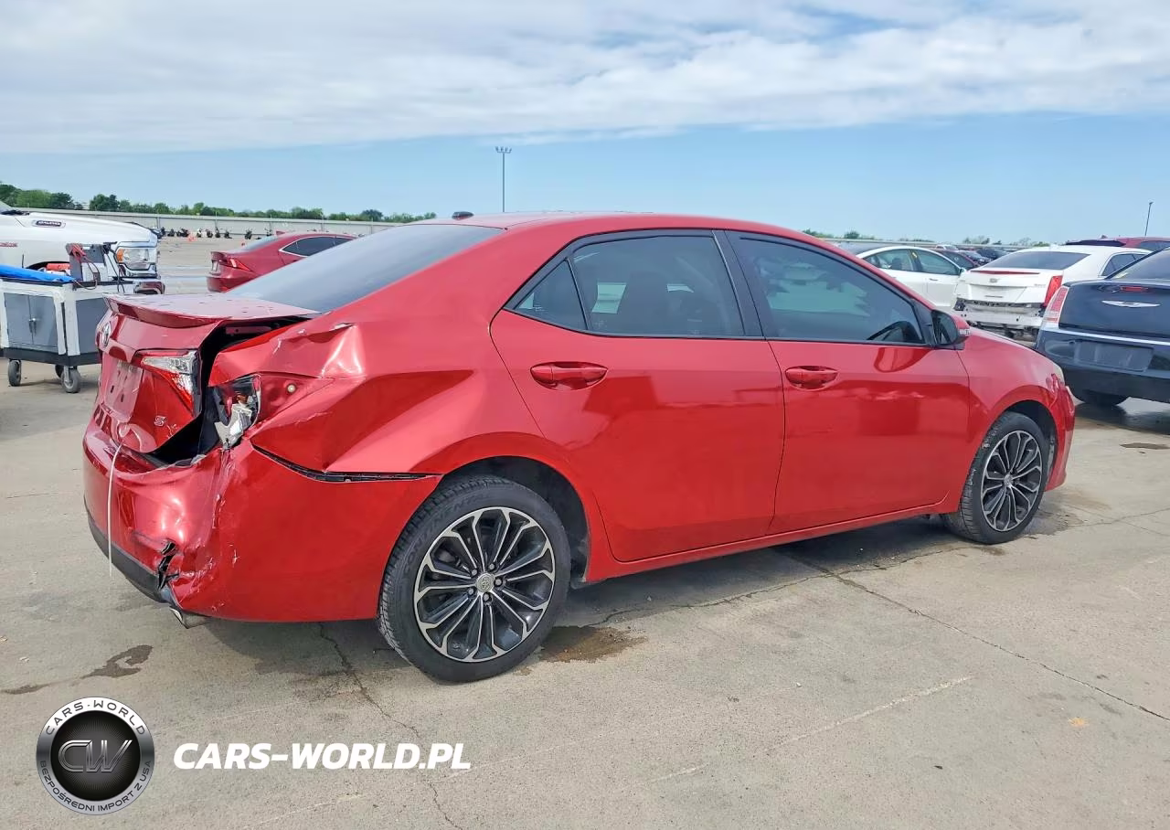 2015 Toyota Corolla S Plus VIN:5YFBURHE0FP299554 - 3