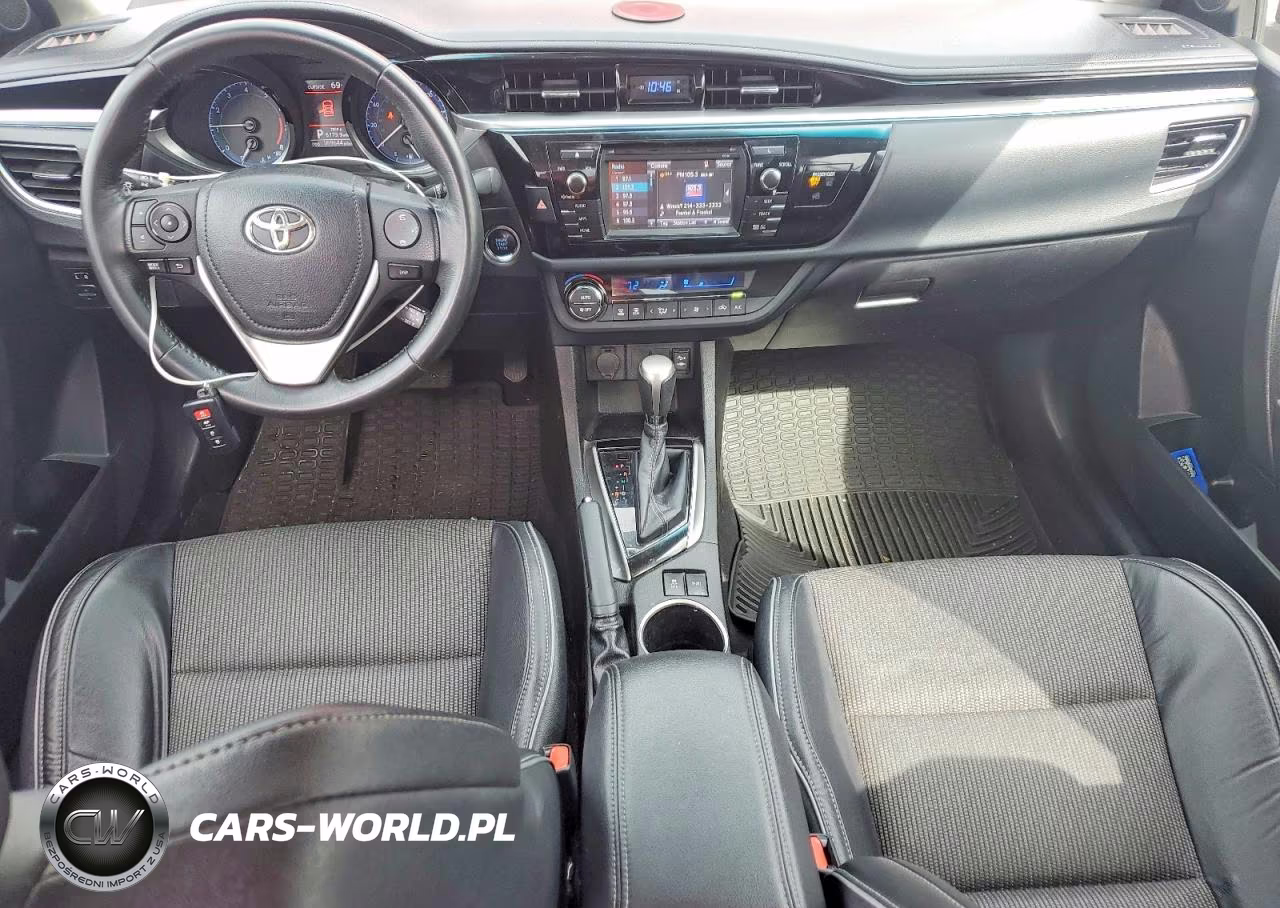 2015 Toyota Corolla S Plus VIN:5YFBURHE0FP299554 - 8