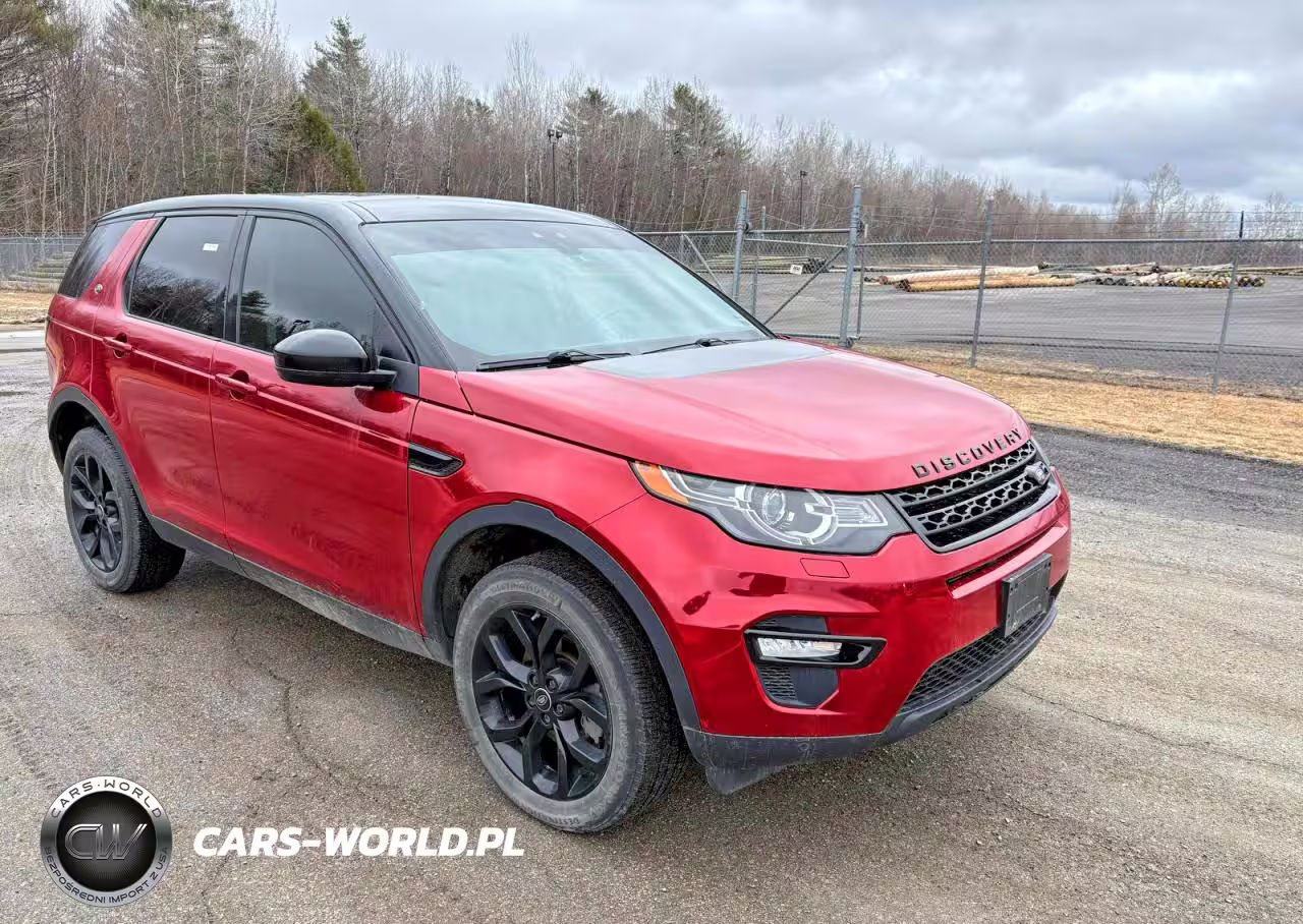 2016 Land Rover Discovery Sport Hse