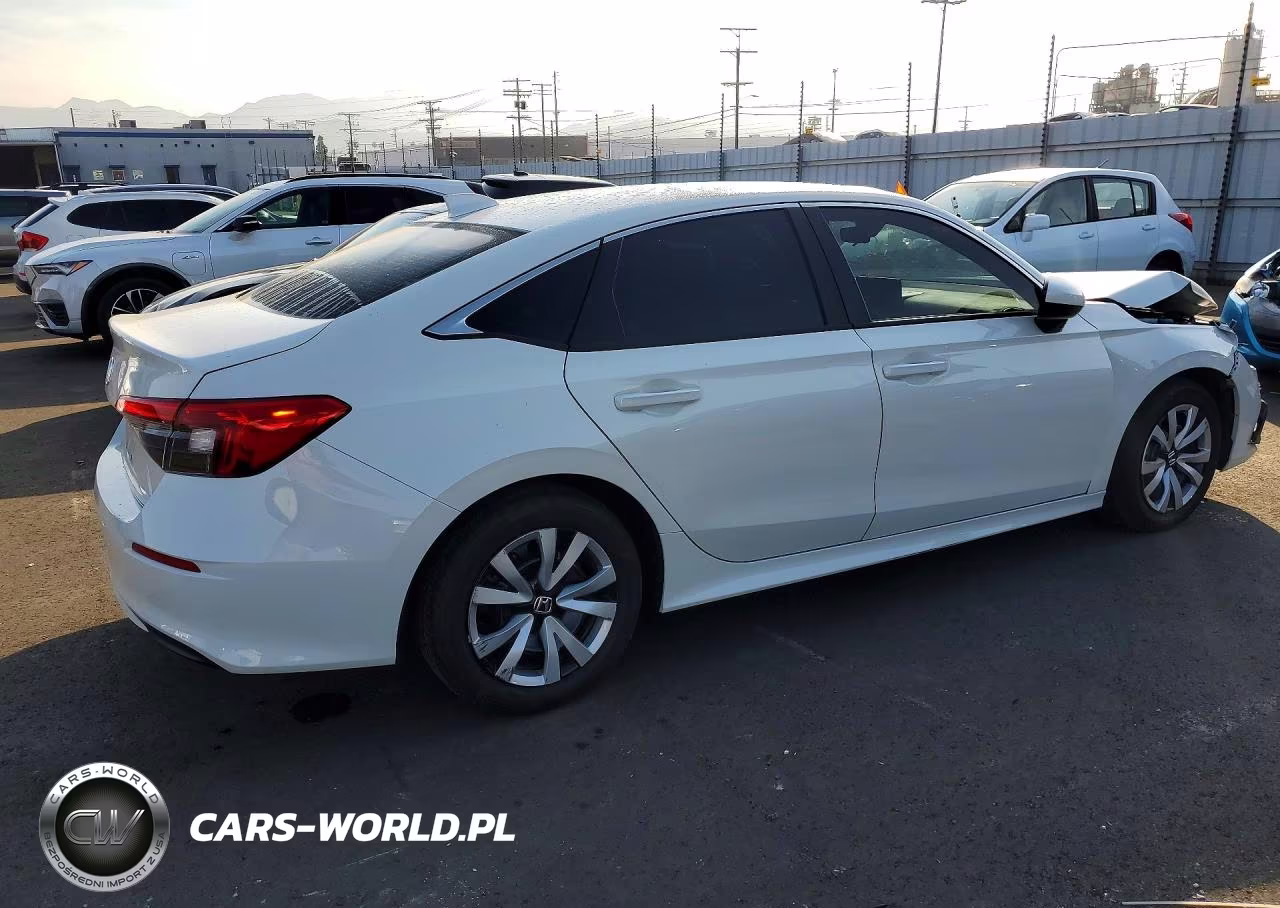 2024 Honda Civic Lx VIN:2HGFE2F27RH525552 - 3