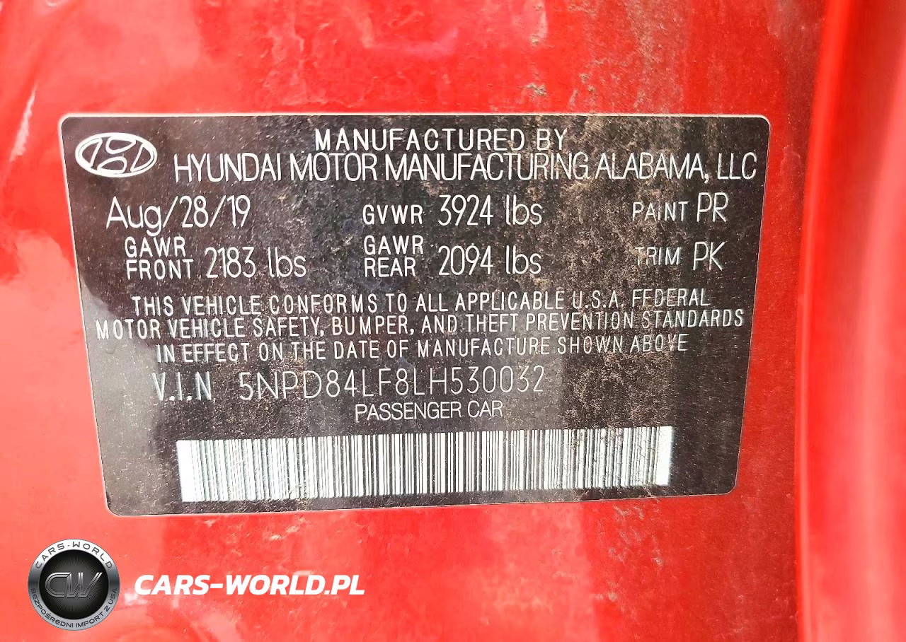 2020 Hyundai Elantra Sel VIN:5NPD84LF8LH530032 - 12