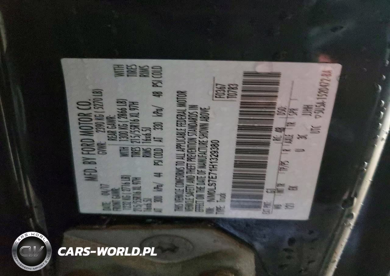 2017 Ford Transit Connect Xl VIN:NM0LS7E71H1329380 - 12