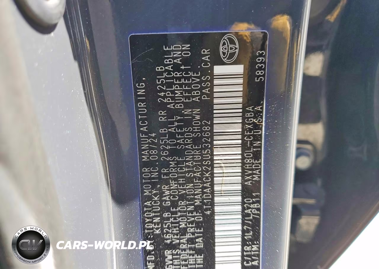 2025 Toyota Camry Xle VIN:4T1DAACK2SU532682 - 13