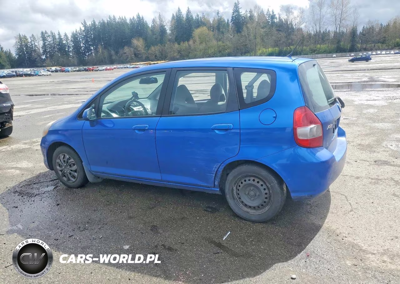 2007 Honda Fit VIN:JHMGD38417S802906 - 2