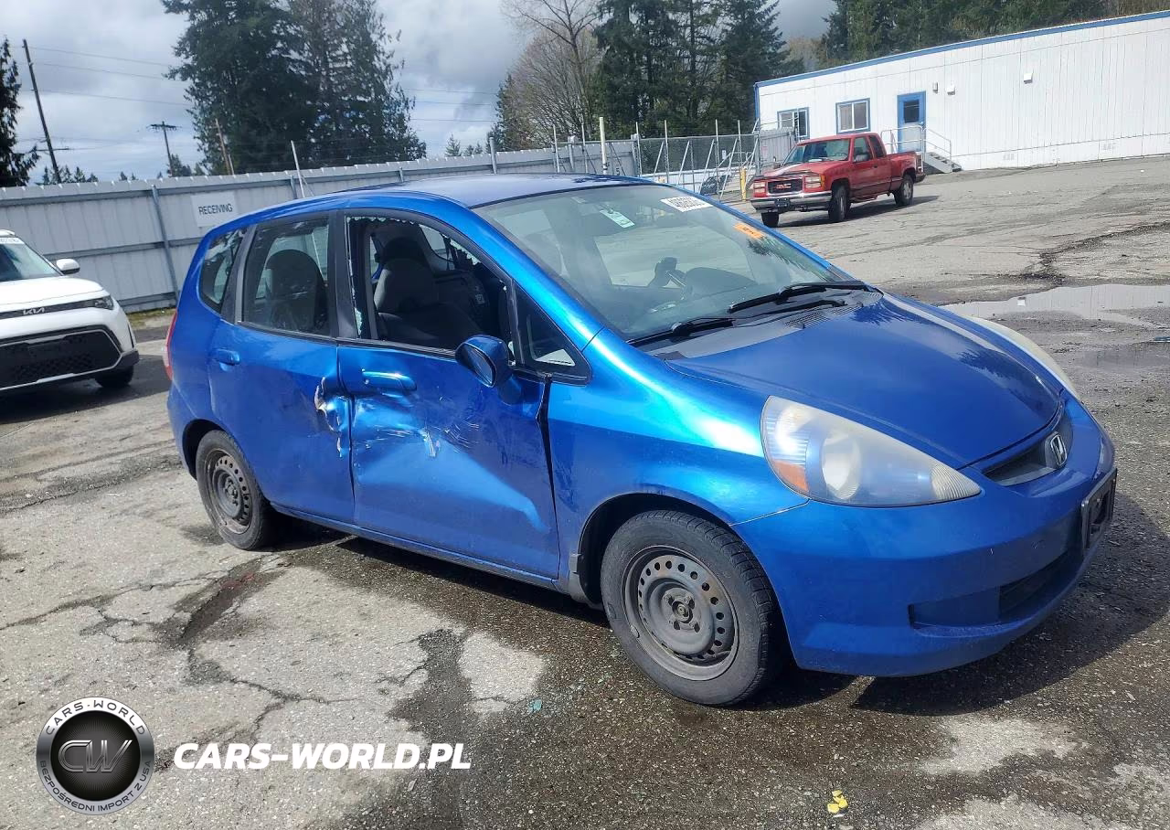 2007 Honda Fit VIN:JHMGD38417S802906 - 4