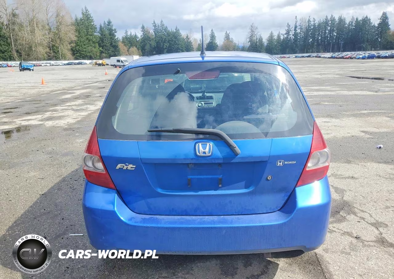 2007 Honda Fit VIN:JHMGD38417S802906 - 6