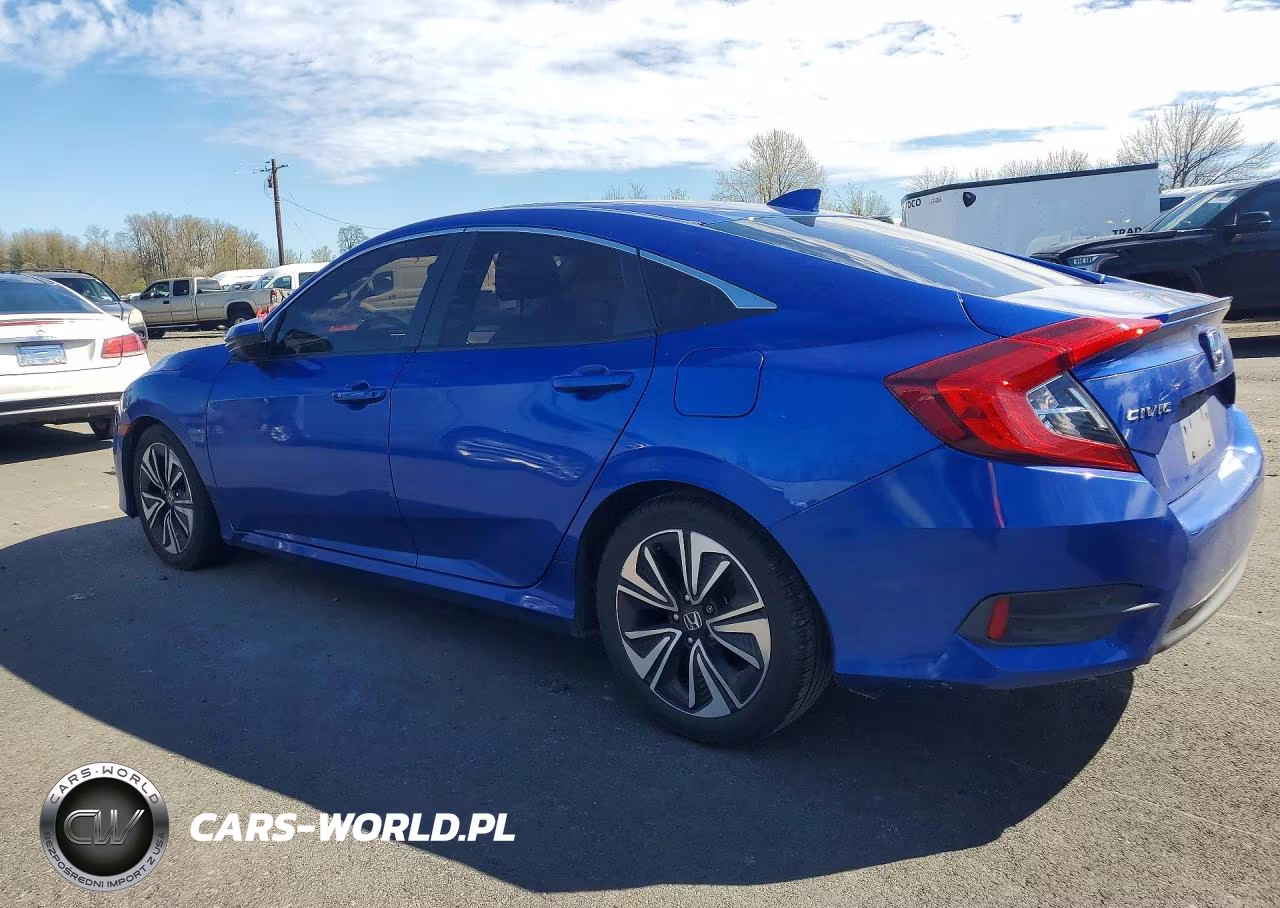 2018 Honda Civic Ex VIN:JHMFC1F30JX021639 - 2