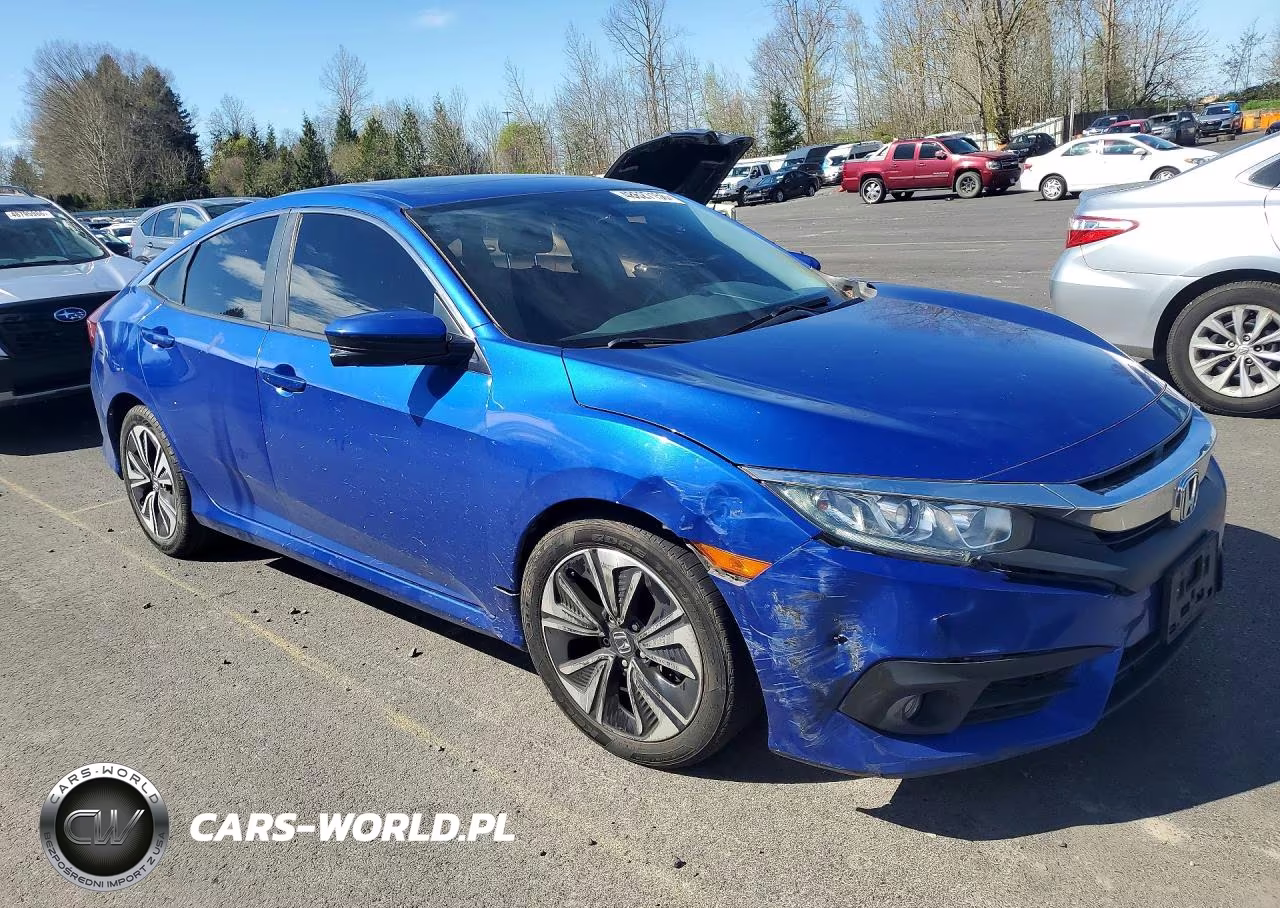 2018 Honda Civic Ex VIN:JHMFC1F30JX021639 - 4