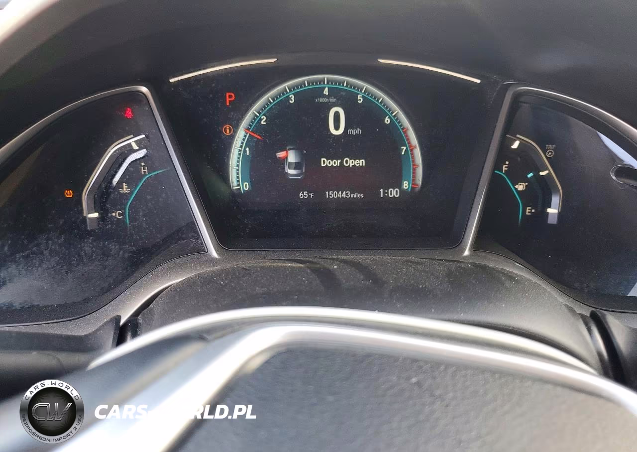 2018 Honda Civic Ex VIN:JHMFC1F30JX021639 - 9